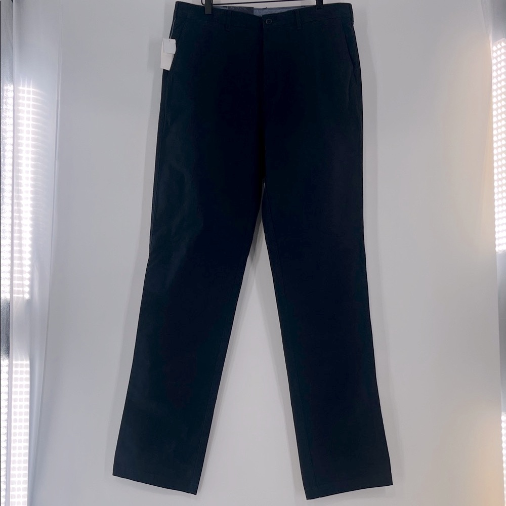 Cremieux Navy Blue Chino Pants Size Tall Man 34X36 NWT